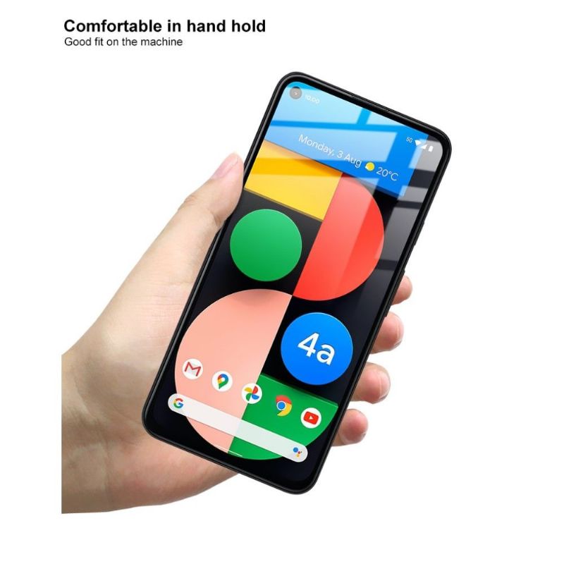 Protection d’écran Google Pixel 4a 5G en verre trempé full size