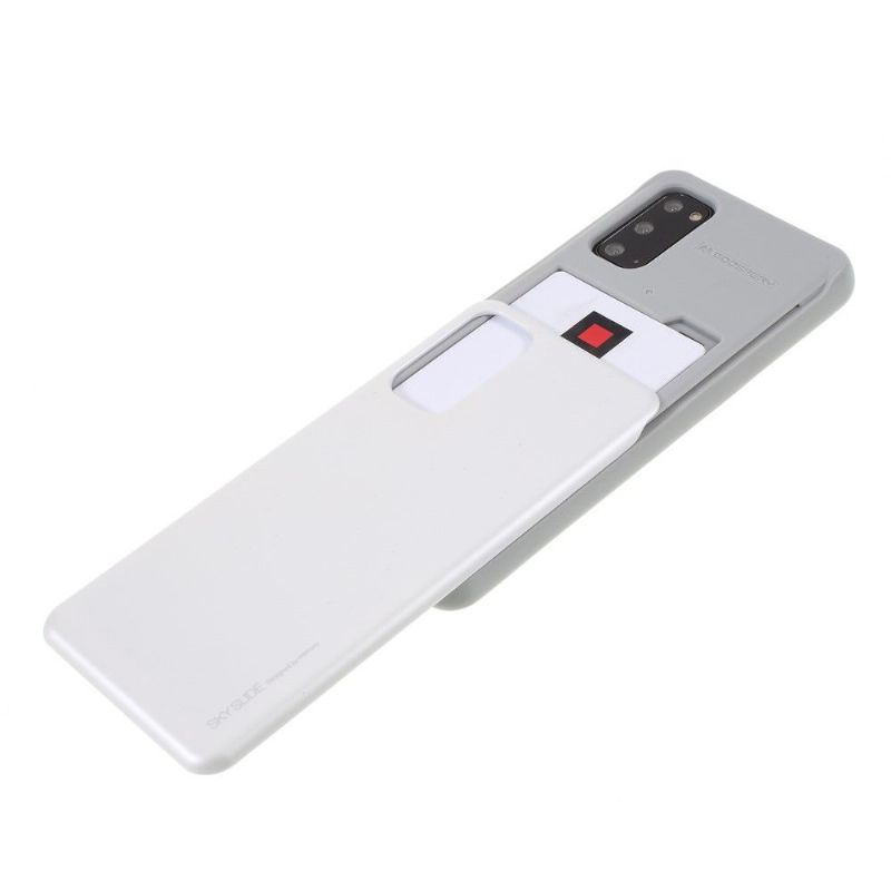Coque Samsung Galaxy S20 Sky Series Hybride Porte Carte