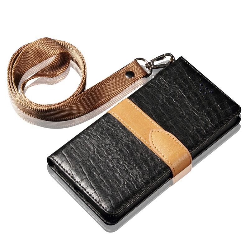 Étui Samsung Galaxy S20 imitation cuir effet croco