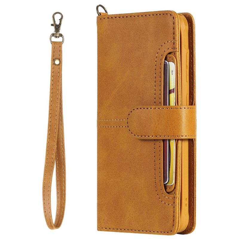 Housse et coque 2 en 1 pour Samsung Galaxy S20 simili cuir rétro