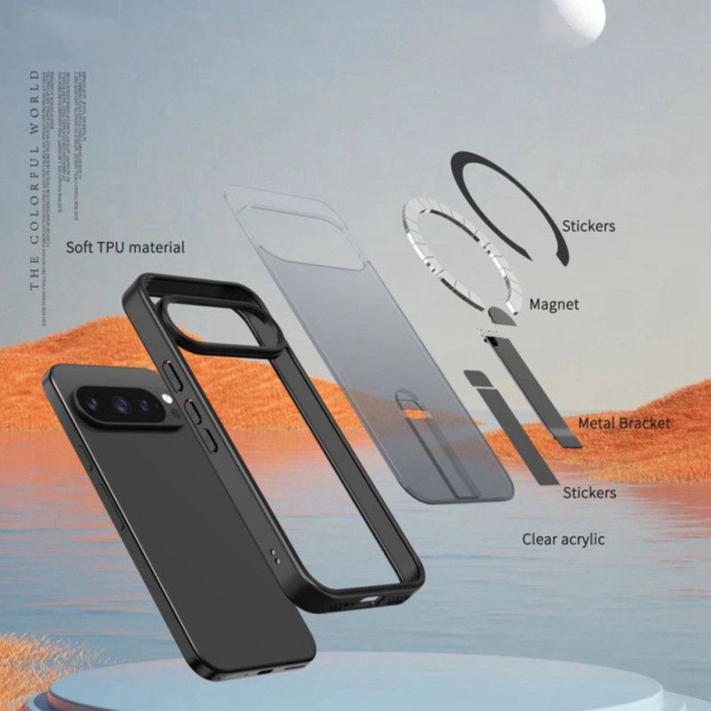 Coque Google Pixel 10 Pro XL / 9 Pro XL Givrée Compatible MagSafe avec Support