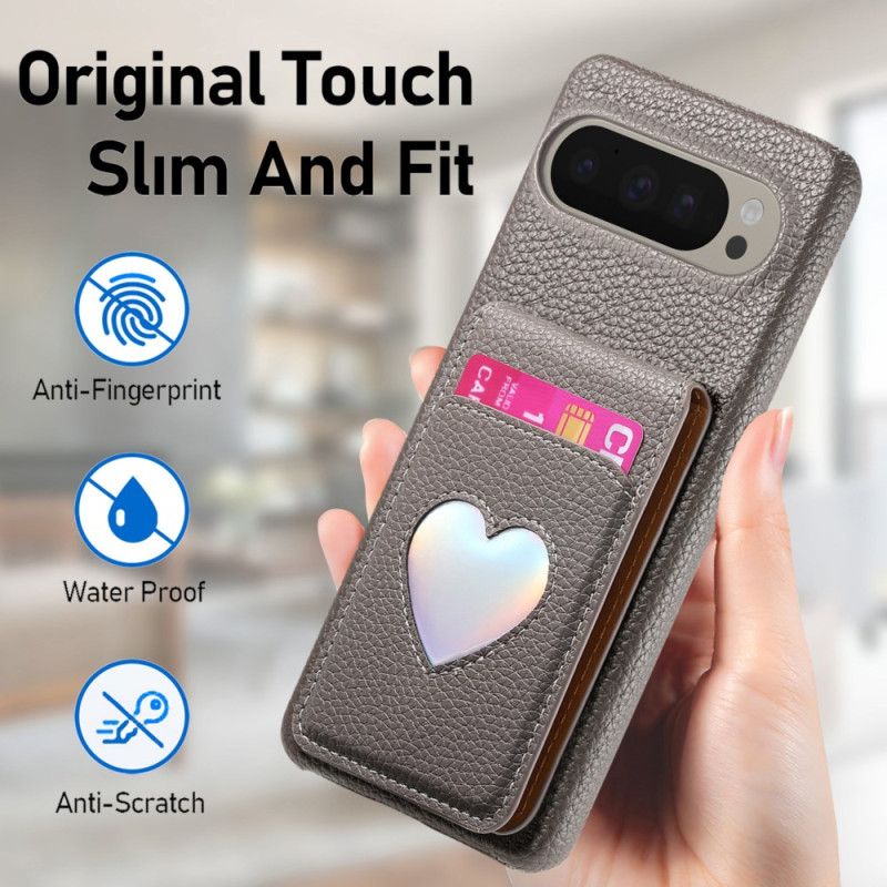 Coque Google Pixel 10 Pro XL / 9 Pro XL Porte-Cartes et Miroir