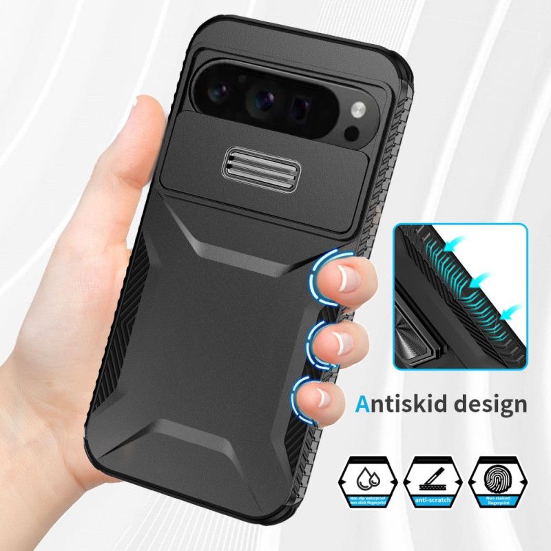 Coque Google Pixel 10 Pro XL / 9 Pro XL Robuste avec Protection Caméra Coulissante