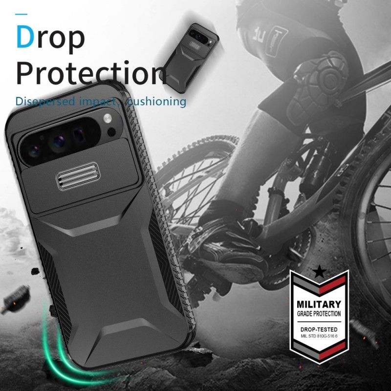 Coque Google Pixel 10 Pro XL / 9 Pro XL Robuste avec Protection Caméra Coulissante