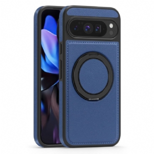 Coque Google Pixel 10 Pro XL Compatibilité MagSafe Support-Anneau Effet Daim