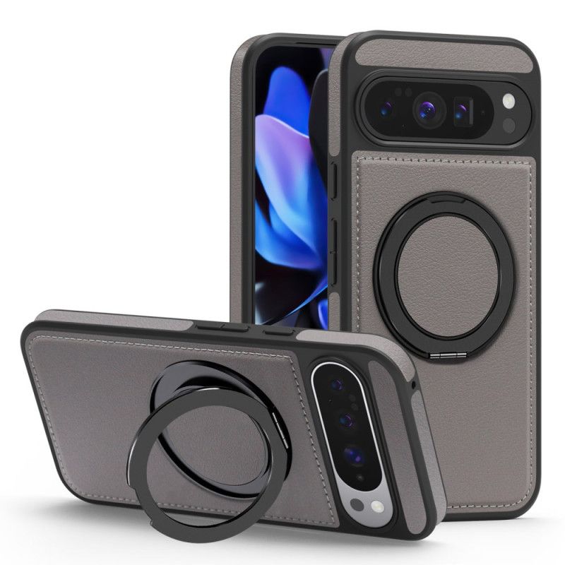 Coque Google Pixel 10 Pro XL Compatibilité MagSafe Support-Anneau Effet Daim