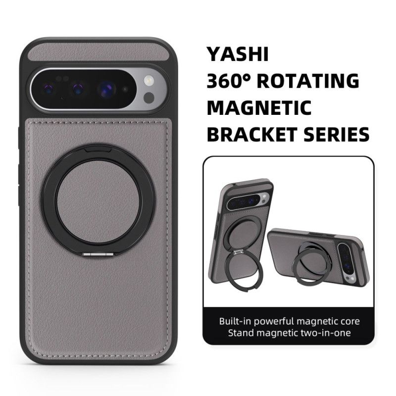 Coque Google Pixel 10 Pro XL Compatibilité MagSafe Support-Anneau Effet Daim