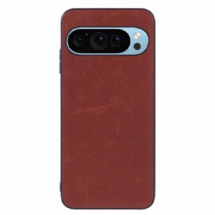 Coque Google Pixel 10 Pro XL Effet Cuir Rétro