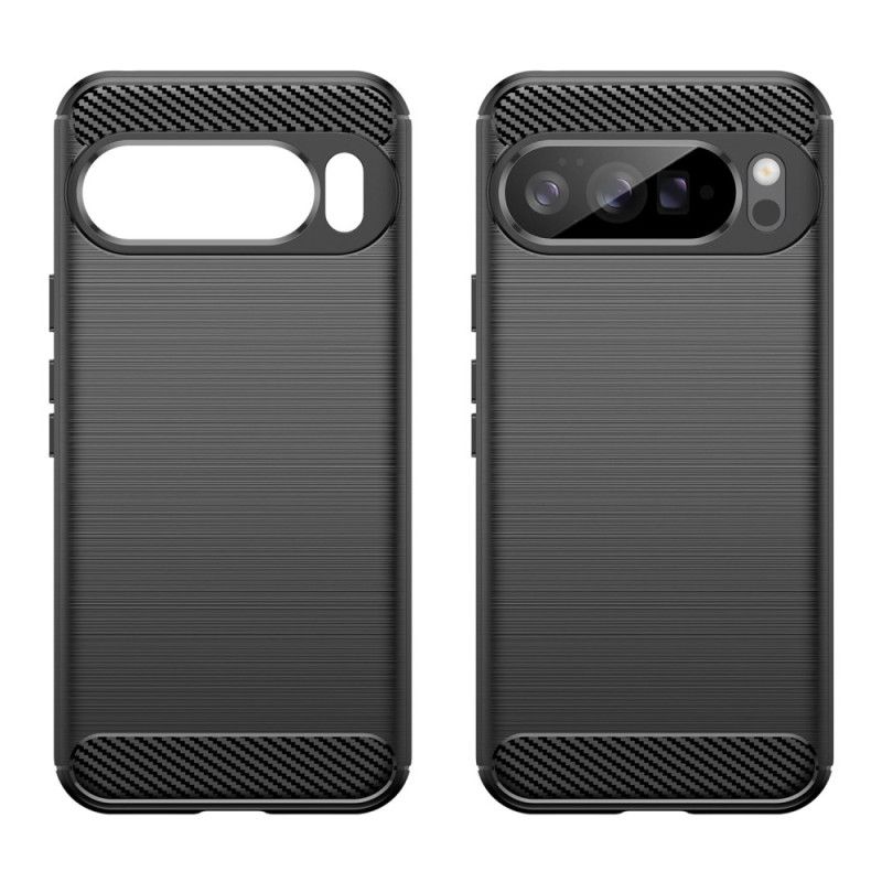 Coque Google Pixel 10 Pro XL Fibre Carbone Brossée