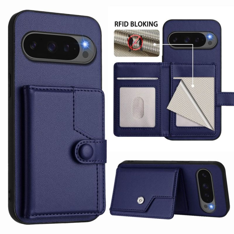 Coque Google Pixel 10 Pro XL Porte-Cartes RFID et Support