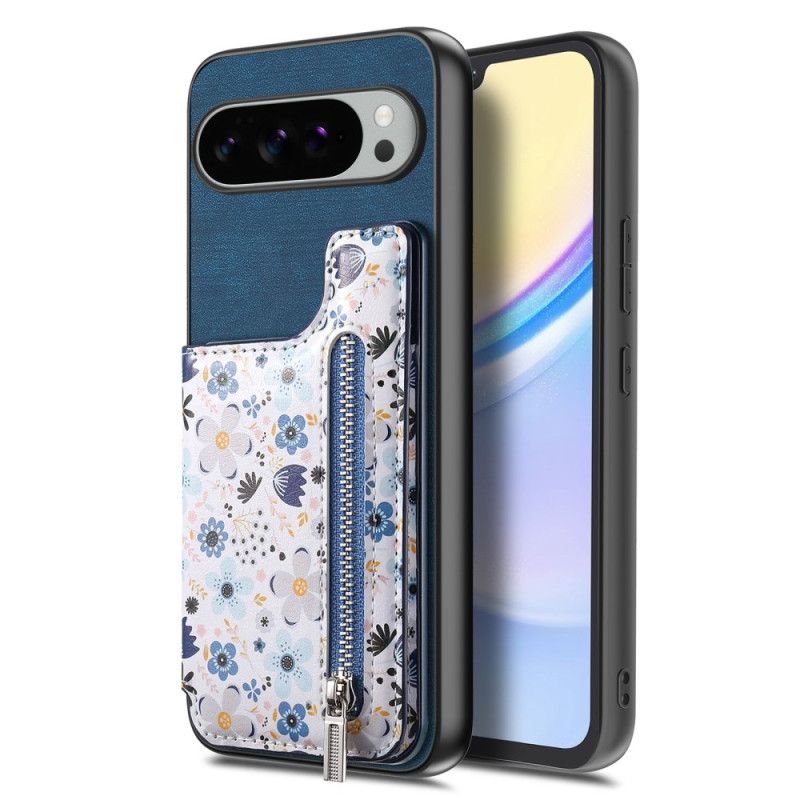 Coque Google Pixel 10 Pro XL Portefeuille Fleuri