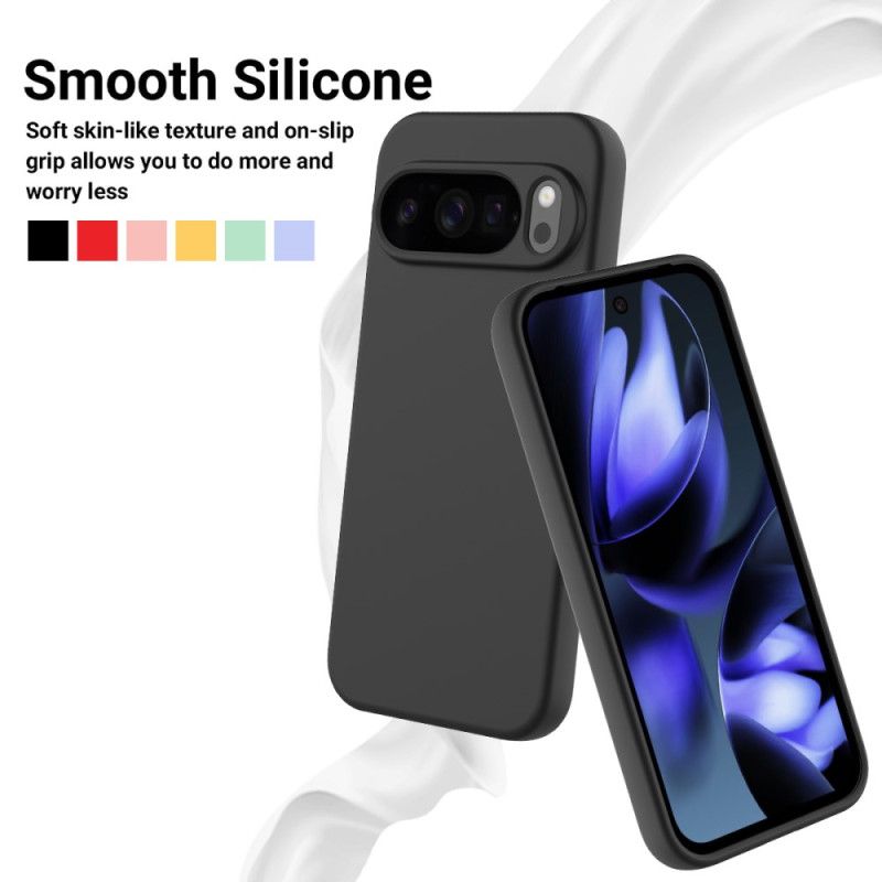 Coque Google Pixel 10 Pro XL Silicone Liquide à Lanière