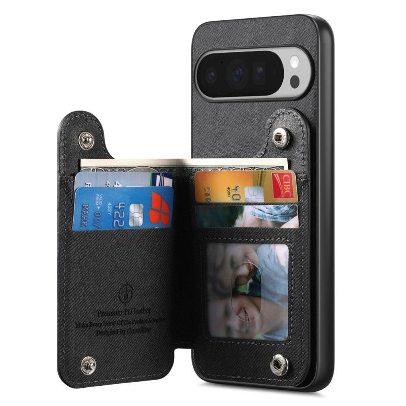 Coque Google Pixel Pro XL Porte-Cartes et Anneau