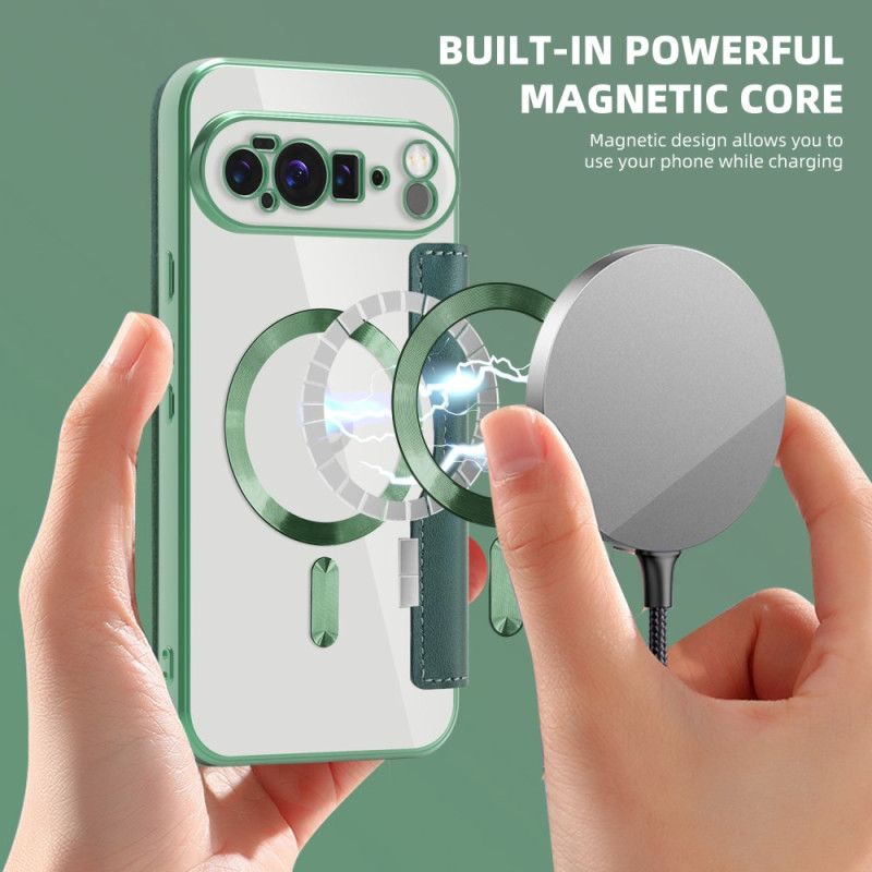 Flip Cover Google Pixel 10 Pro XL Compatible MagSafe avec Blocage RFID