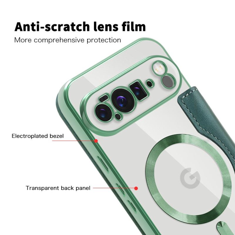 Flip Cover Google Pixel 10 Pro XL Compatible MagSafe avec Blocage RFID