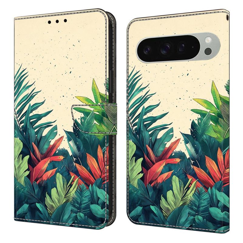 Housse Google Pixel 10 Pro XL Feuilles