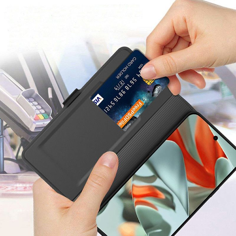 Housse Google Pixel 10 Pro XL Porte-Cartes et Miroir