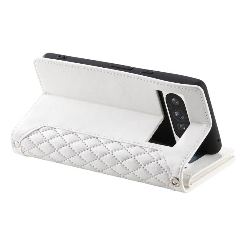 Housse Google Pixel 10 Pro XL Portefeuille Matelassé