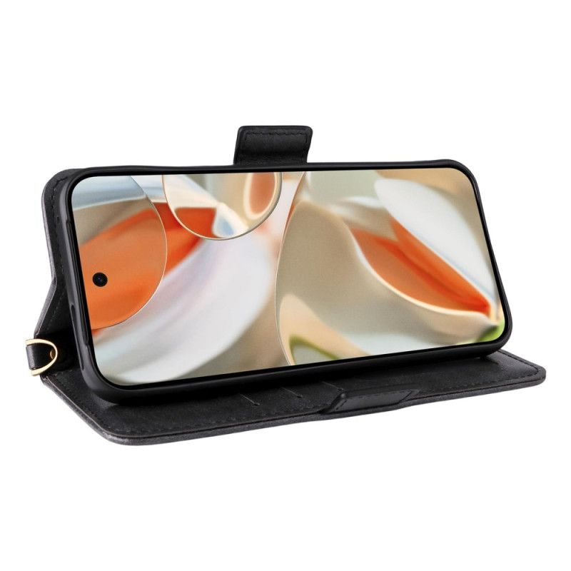 Housse Google Pixel 10 Pro XL Vintage avec Bandoulière