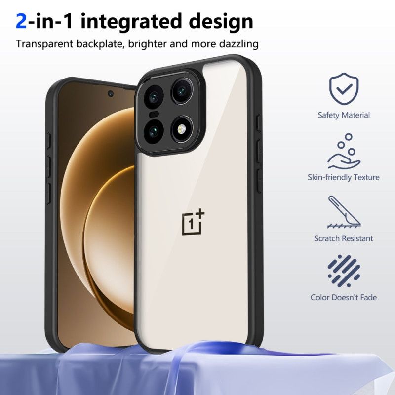 Coque OnePlus 15 5G Hybride Design Transparent