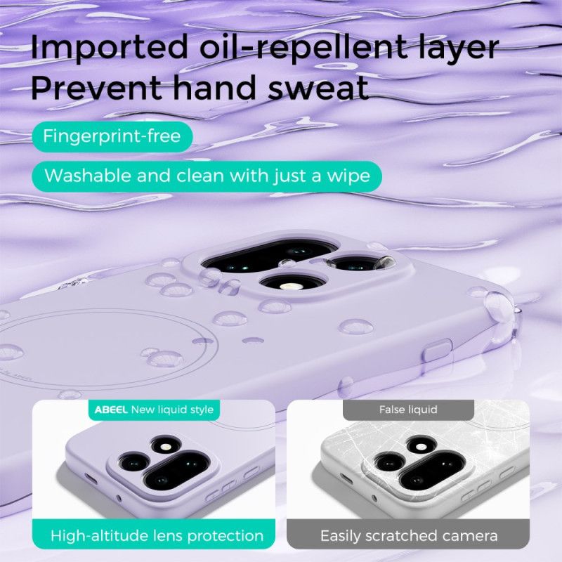 Coque OnePlus 15 5G MagSafe Silicone Liquide ABEEL