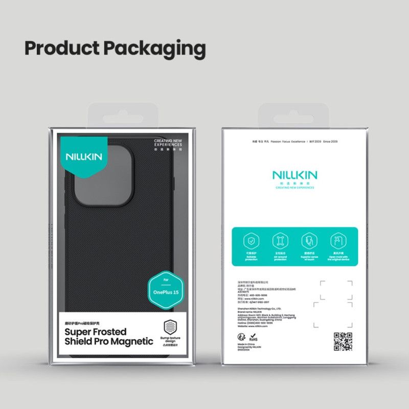 Coque OnePlus 15 Magnétique Frosted Shield Pro NILLKIN