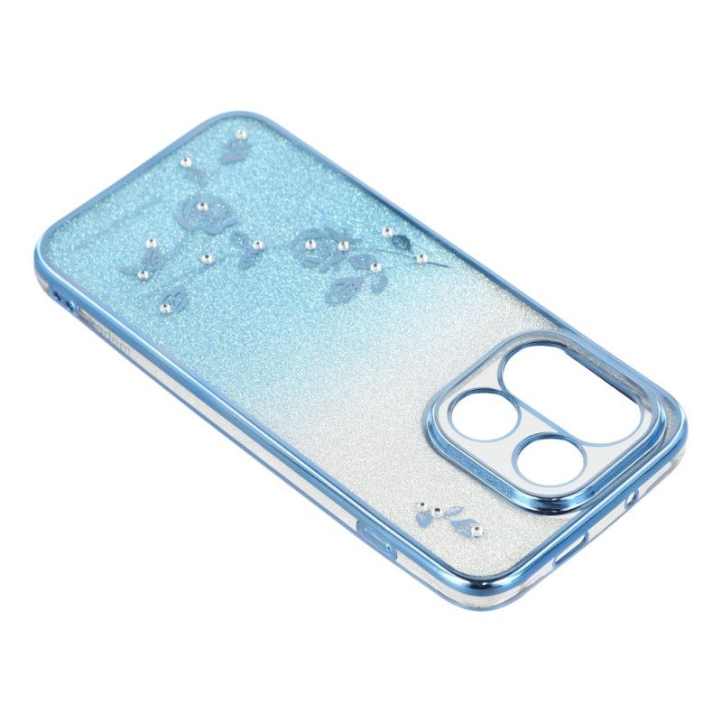 Coque OnePlus 15 Motif Floral avec Cordons