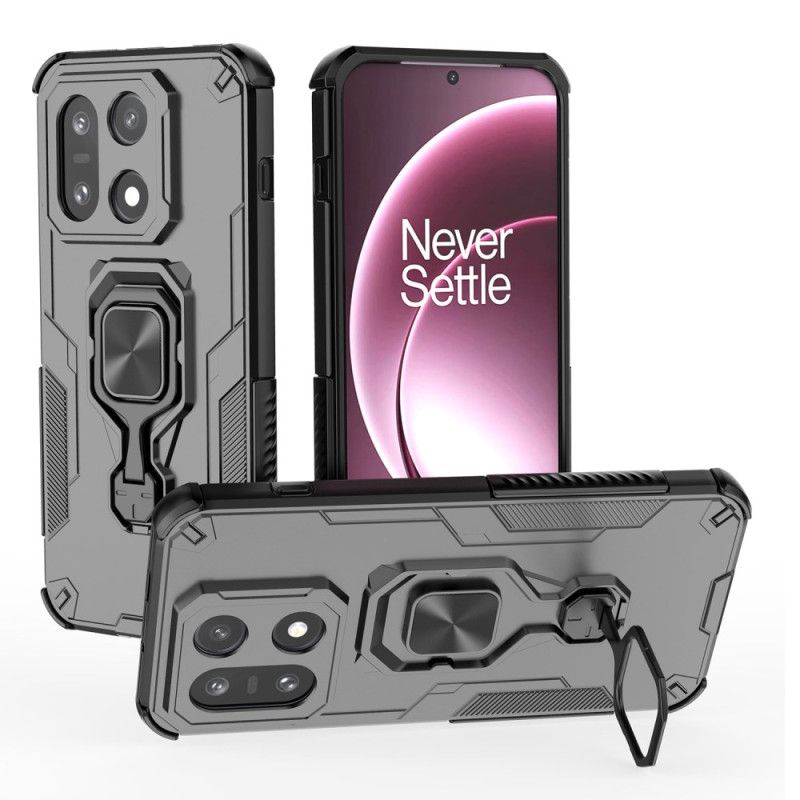 Coque OnePlus 15 Ring Résistante Support Magnétique