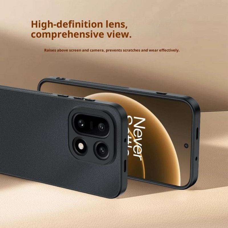 Coque OnePlus 15 Simili Cuir