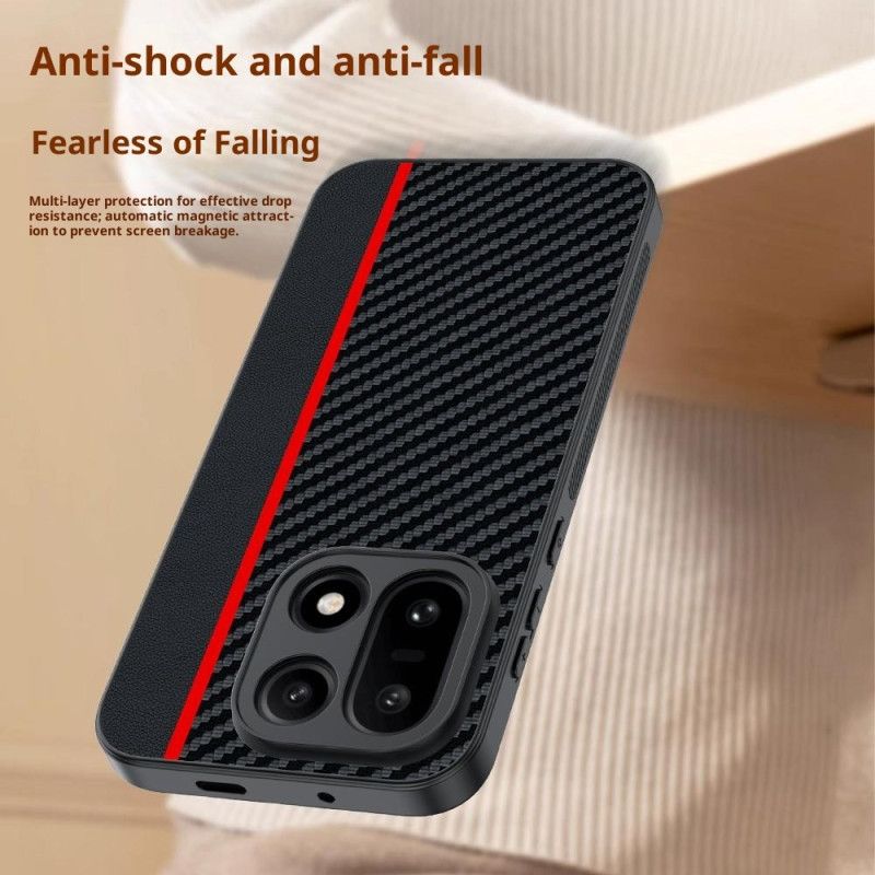 Coque OnePlus 15 Texture Fibre de Carbone