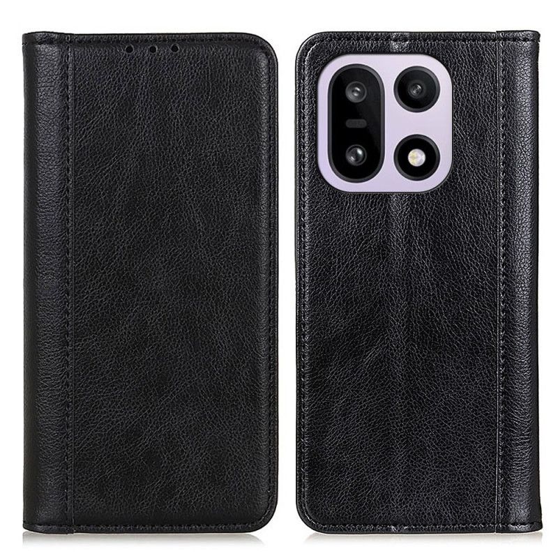 Flip Cover OnePlus 15 Cuir Fendu
