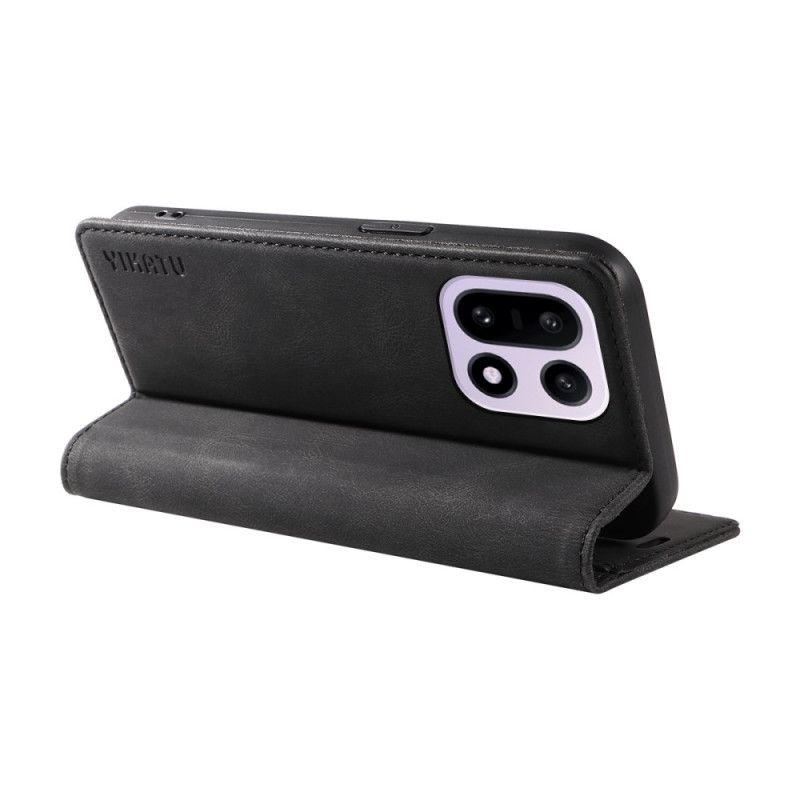 Flip Cover OnePlus 15 Effet Daim YIKATU