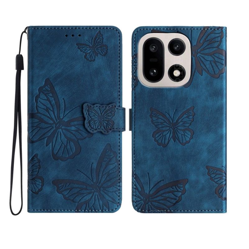 Housse OnePlus 15 Effet Daim Papillons