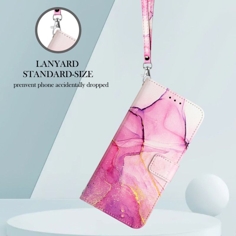 Housse OnePlus 15 Marbre à Lanière