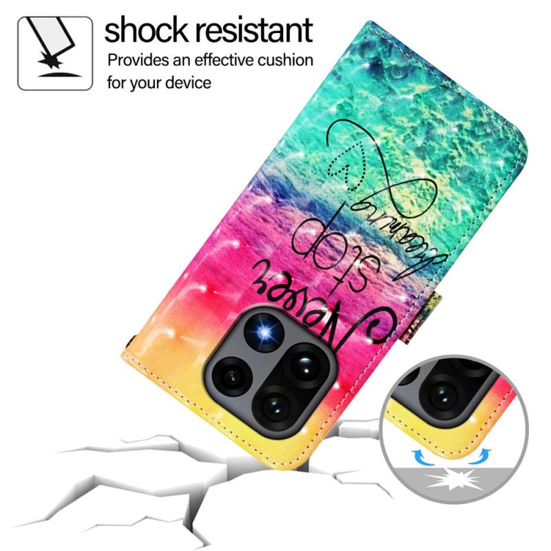 Housse OnePlus 15 Never Stop Dreaming