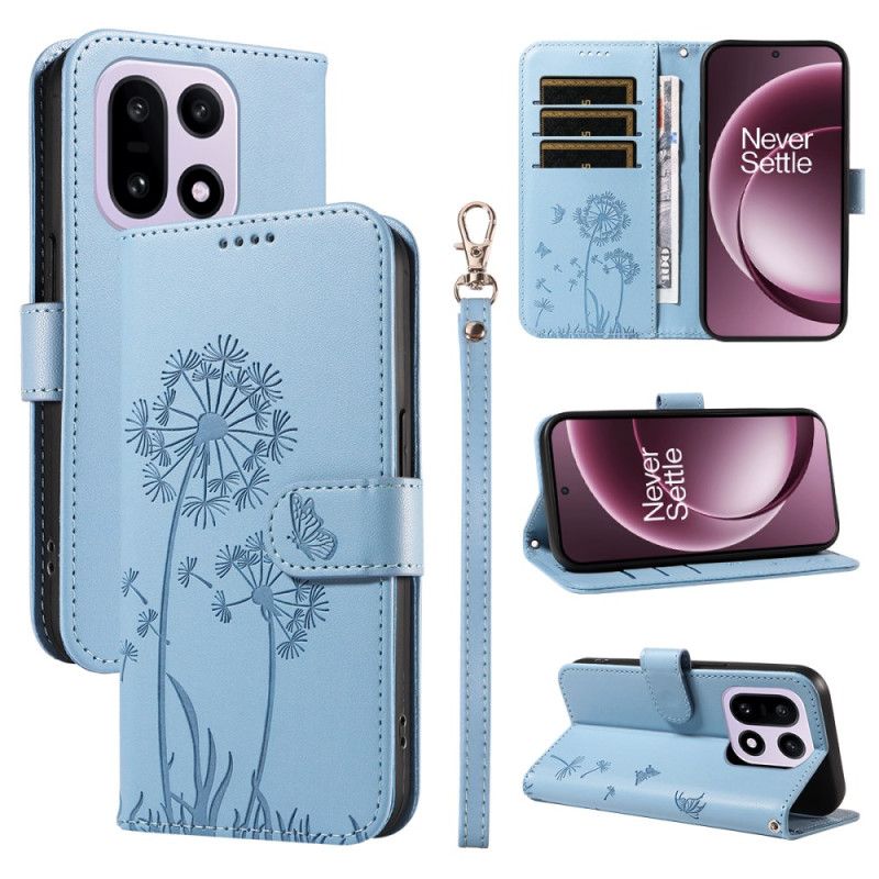 Housse OnePlus 15 Pissenlits à Lanière