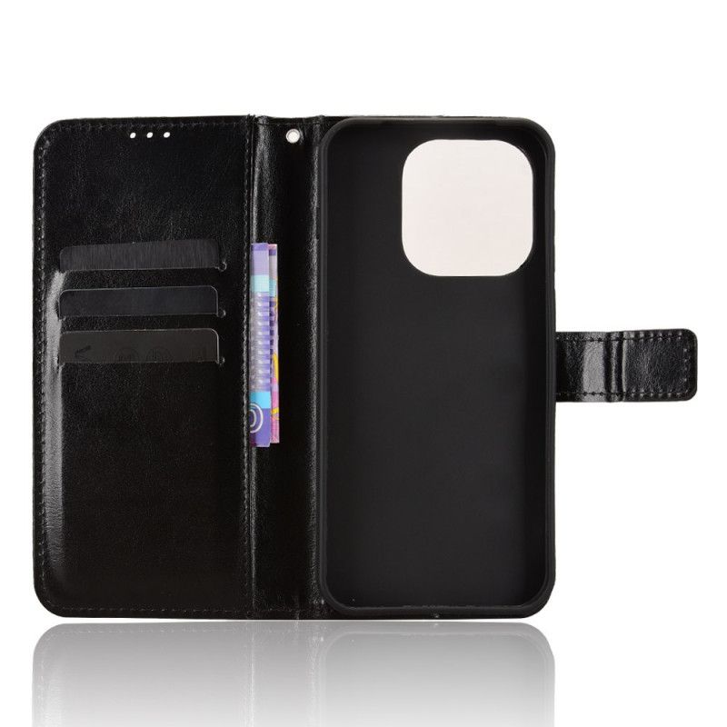 Housse OnePlus 15 Simili Cuir Flashy