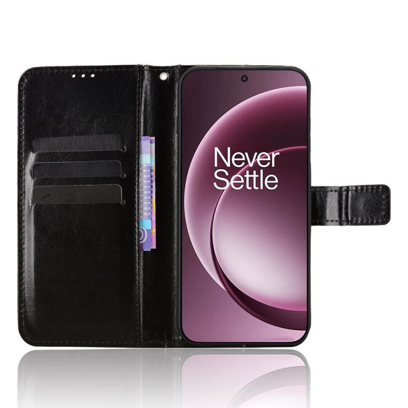 Housse OnePlus 15 Simili Cuir Flashy