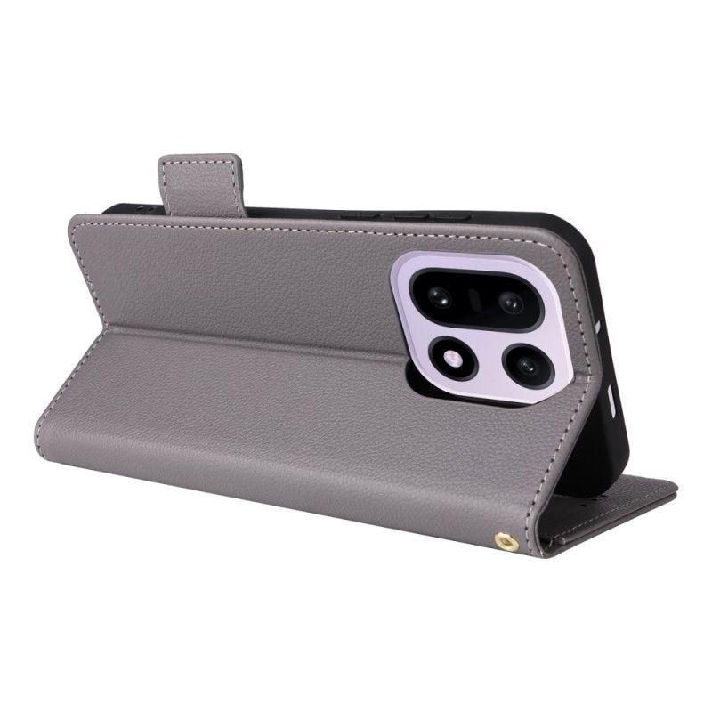 Housse OnePlus 15 Simili Cuir à Lanière