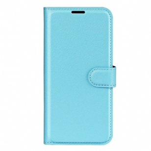 Housse OnePlus 15 Simili Cuir Litchi