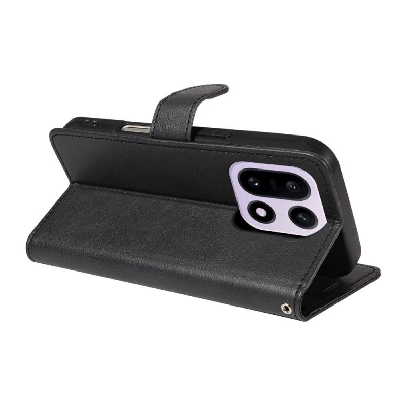 Housse OnePlus 15 Simili Cuir Uni