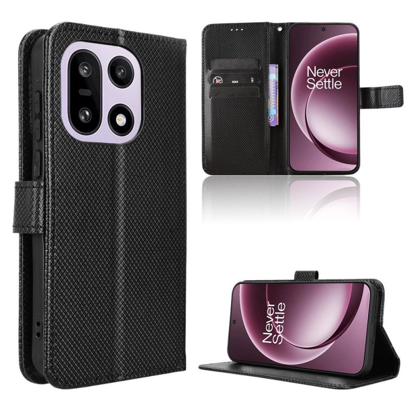 Housse OnePlus 15 Texture Diamants