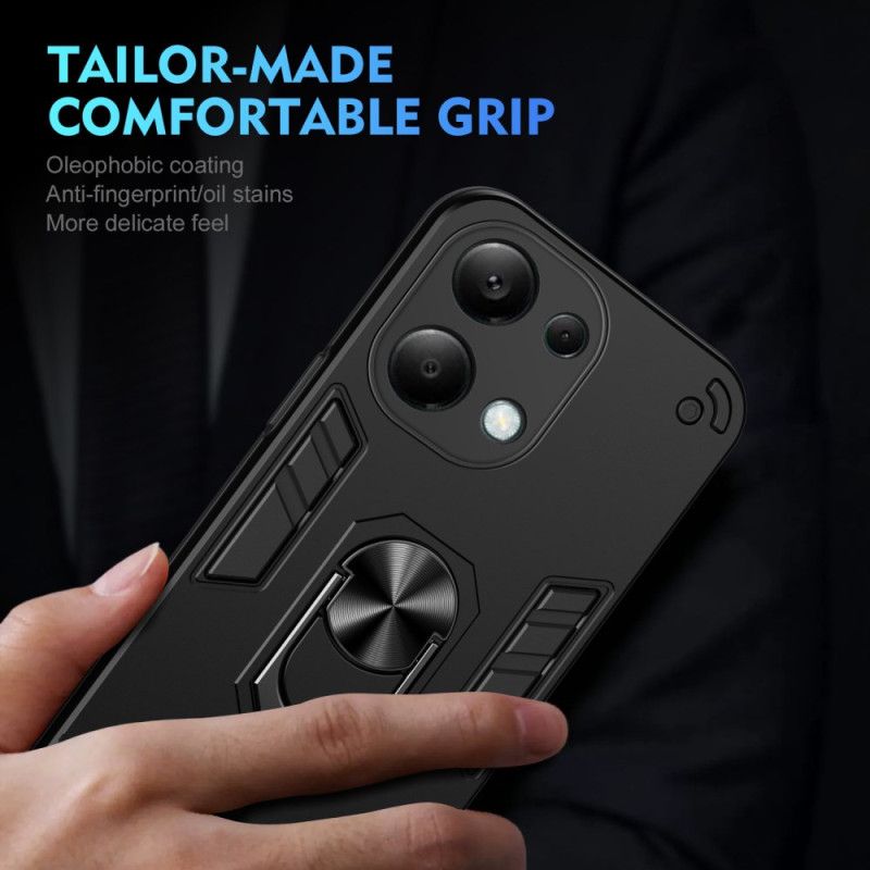 Coque Xiaomi Redmi Note 13 Pro 4G / Poco M6 Pro 4G Anneau-Support Magnétique