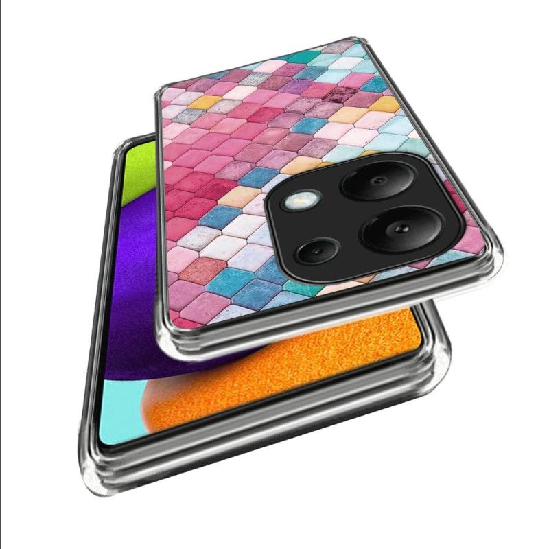 Coque Xiaomi Redmi Note 13 Pro 4G / Poco M6 Pro 4G Mur Coloré