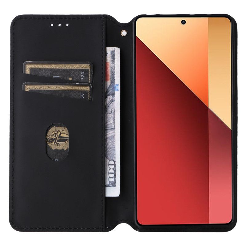 Flip Cover Xiaomi Redmi Note 13 Pro 4G / Poco M6 Pro 4G Motif Losange