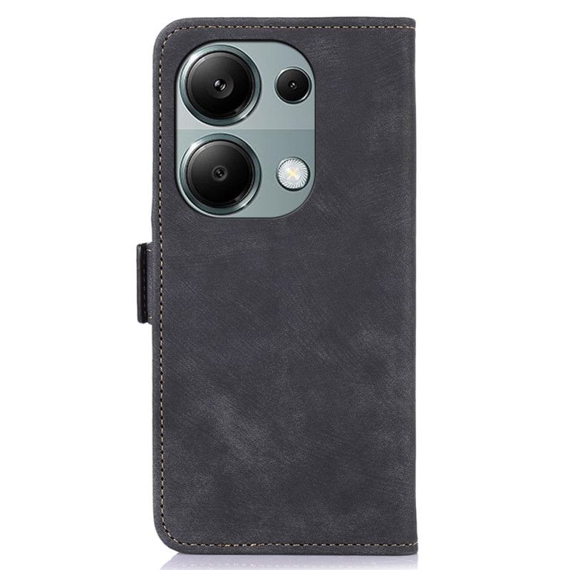 Housse Xiaomi Redmi Note 13 Pro 4G / Poco M6 Pro 4G Style Cuir Vintage ABEEL