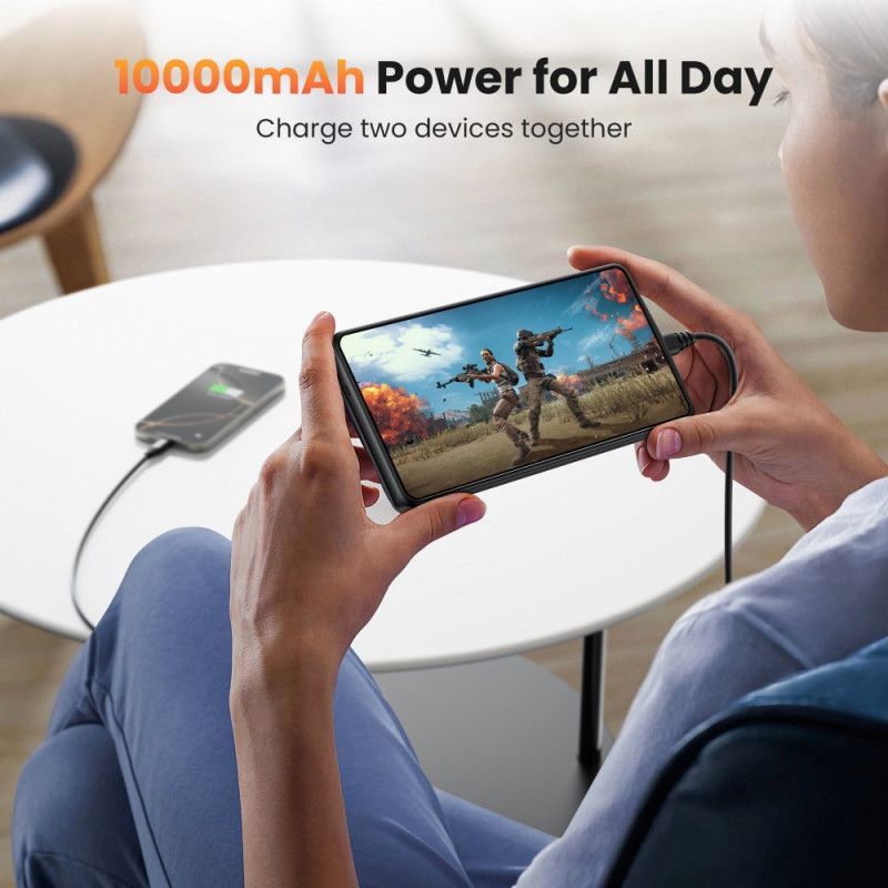 Coque Batterie 10000mAh pour Samsung Galaxy S25 Ultra Chargeur avec Fixation Magnétique