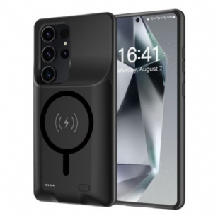 Coque Batterie 10000mAh pour Samsung Galaxy S25 Ultra Chargeur Externe avec Fixation Magnétique