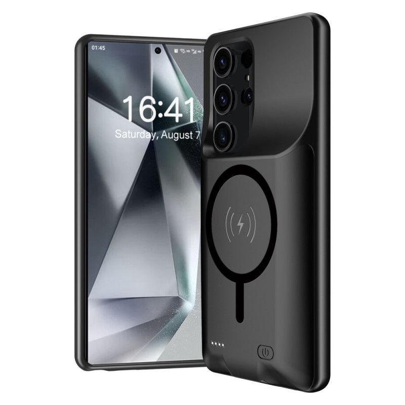 Coque Batterie 10000mAh pour Samsung Galaxy S25 Ultra Chargeur Externe avec Fixation Magnétique