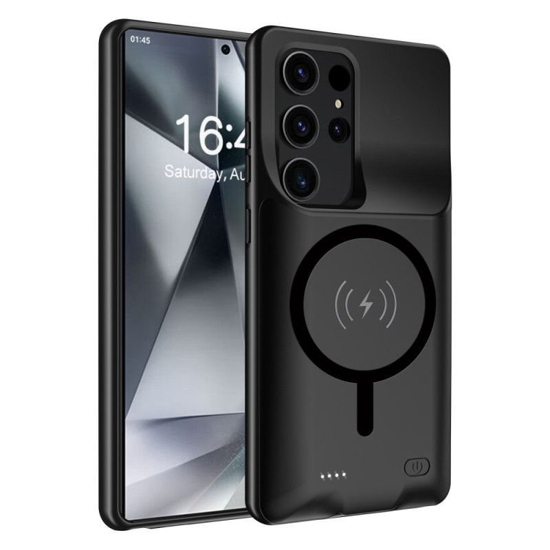 Coque Batterie 10000mAh pour Samsung Galaxy S25 Ultra Chargeur Externe avec Fixation Magnétique